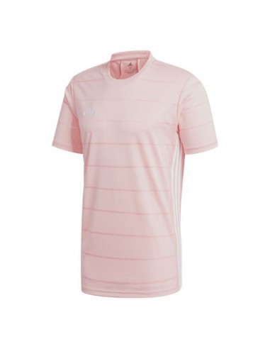 Adidas Campeon 21 Î‘Î½Î´ÏÎ¹ÎºÏŒ T-shirt Glow Pink Î¼Îµ Î¡Î¯Î³ÎµÏ‚ FT6761